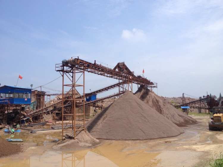 大江東與蕭山東片建筑材料的基石 水洗砂與碎石的生產與應用